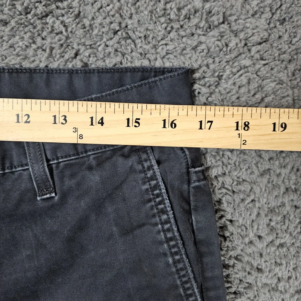 Levi Strauss Co‎ Pants Mens 34x32 Dark Gray Chino Button Closure Classic Utility